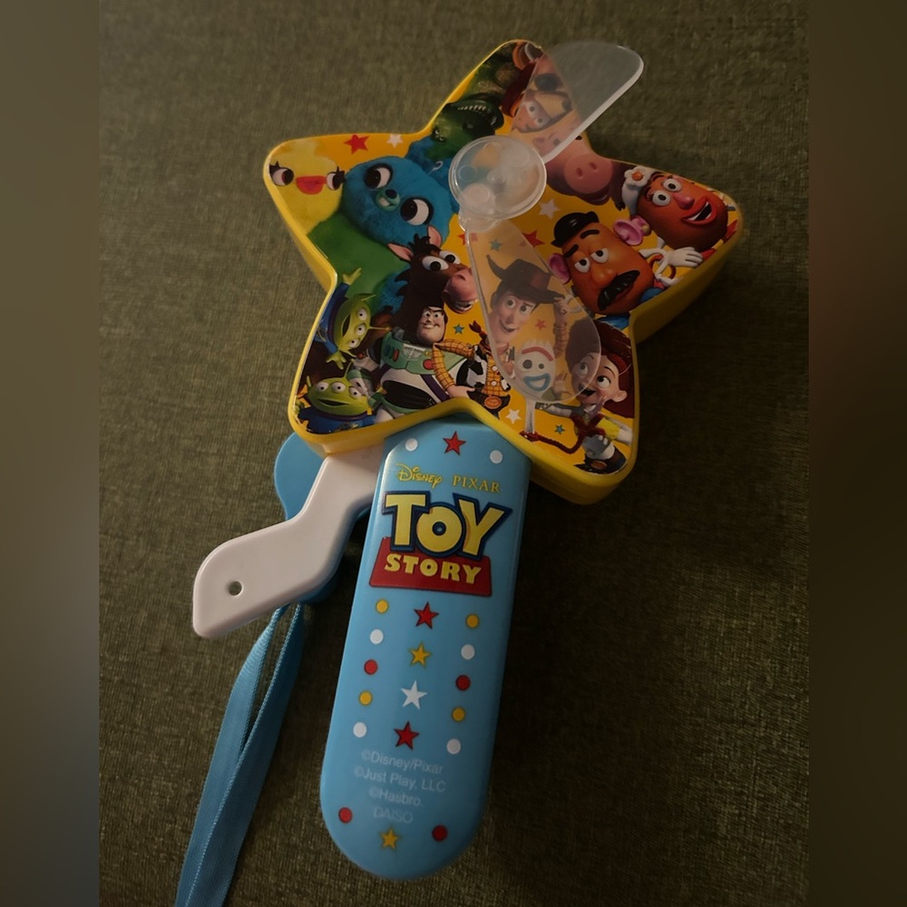 Disney Toy Story hand fan battery free